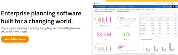 Workday adaptive planning Cash Flow Management Software