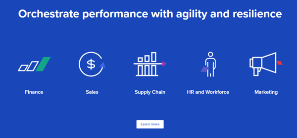 Anaplan Business Budgeting Software 