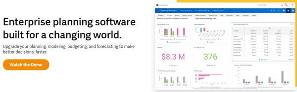 Workday Adaptive Planning Business Budgeting Software 
