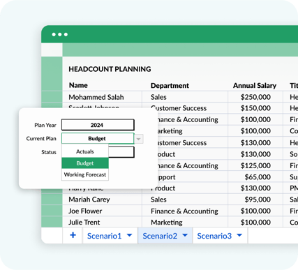 Headcount Planning Software | Workforce Management with Cube