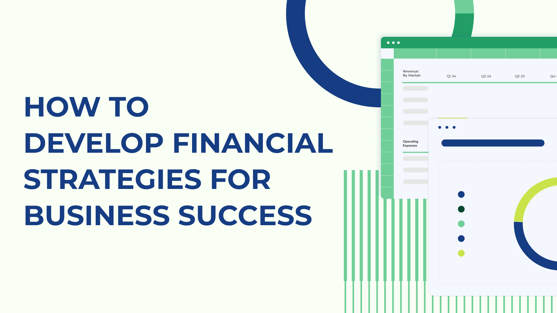 How to develop financial strategies for business success [2025]