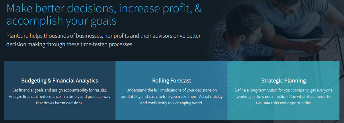 planguru Business Budgeting Software