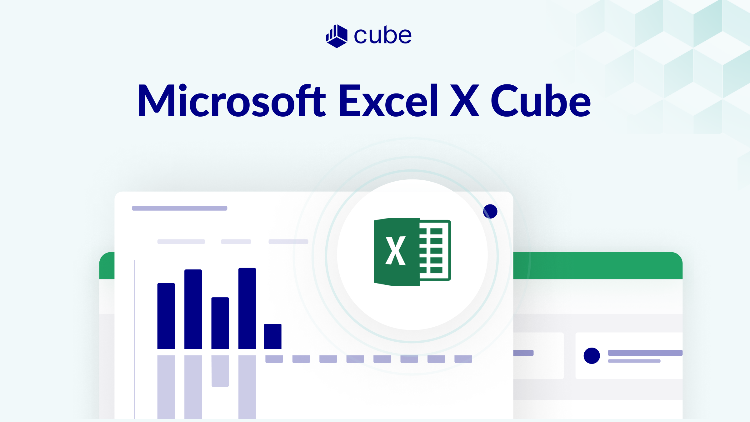 Excel Graph Cube Microsoft Excel Integration | Cube