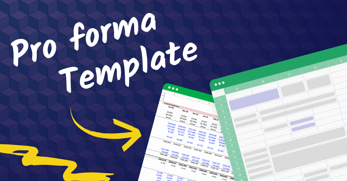 What's a pro forma template? [Free pro forma templates for Excel]