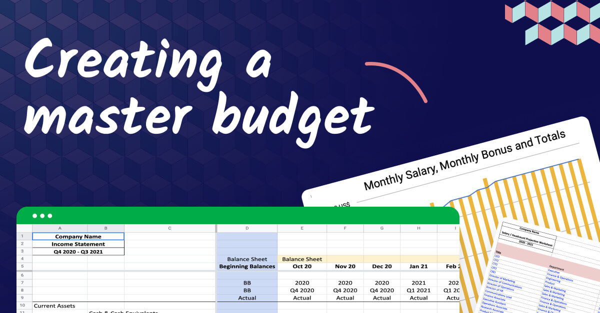 Creating a master budget: best practices for better collaboration
