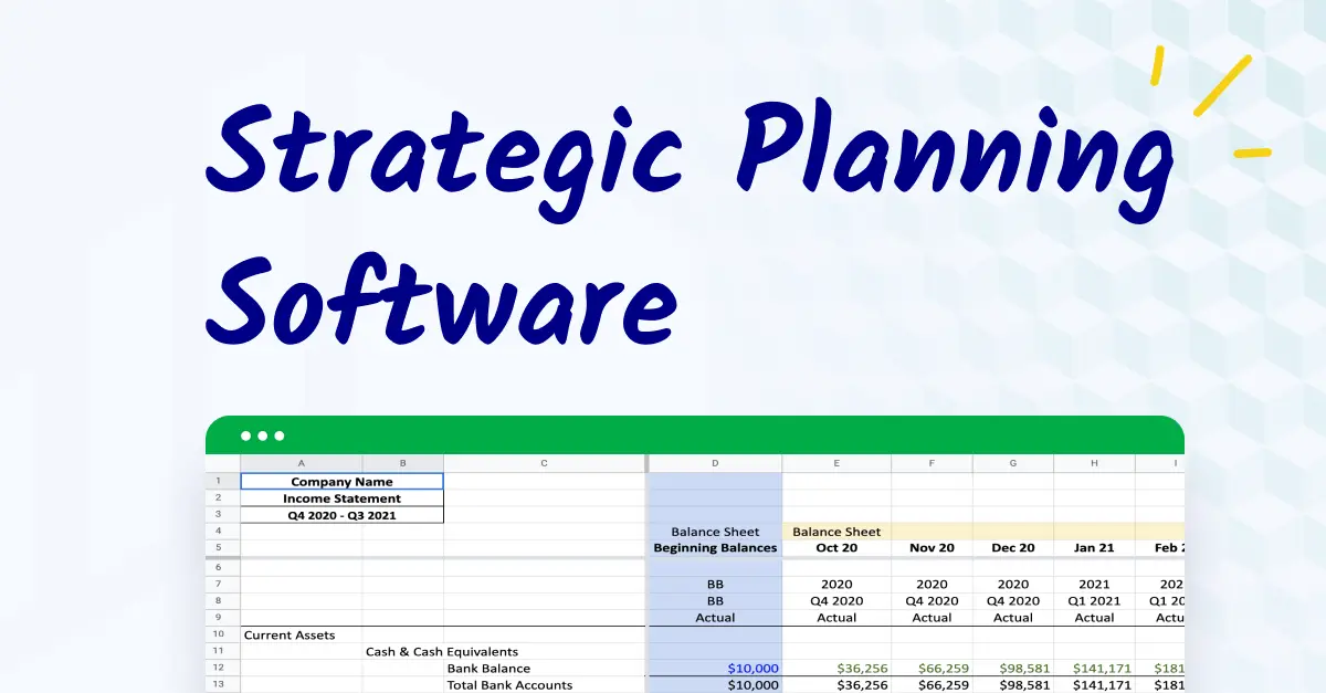 11+ best strategic planning software for CFOs in 2023