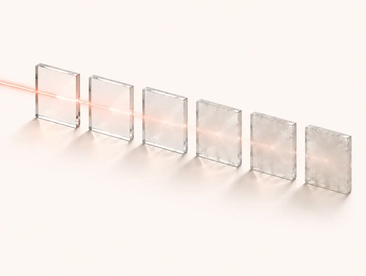 A broken glass chain representing manual handoffs